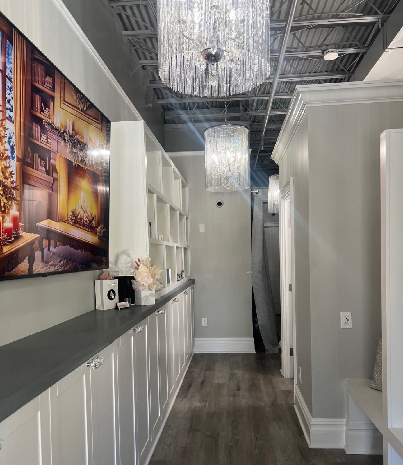 The hallway